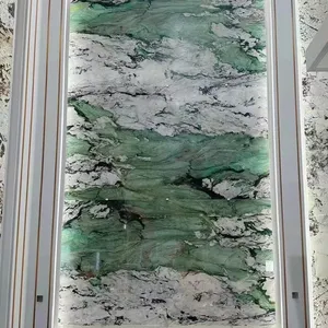 Refine Stone Supply Natural Brazil Translucent Granite Green Quartzite