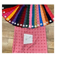 CEY Offre Spéciale Cut Dot Tissu 160-170GSM Uragri Noir Tissé Spandex Tissu