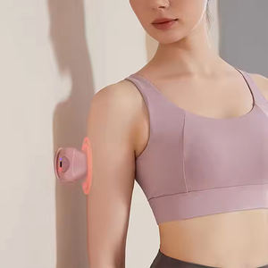 Peralatan kebugaran Yoga bola otot silikon, alat pijat kaki hisap bola pijat segitiga dapat dipasang - Product Image 6