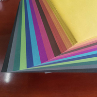 Fabricant papier de dossier iridescence personnalisé 8 couleurs carrés couleurs mélangées papier de bricolage couleurs assorties papier origami