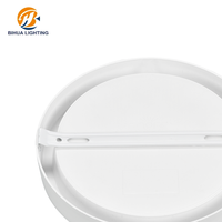 Nouvelle Arrivée Bonne Qualité DOB Down Light Rond En Plastique 16w 22w Panneau Led Monté En Surface