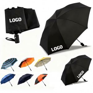 Xd9 <b>Folding</b> Personal Sunshade Compact Portable Rain Automatic Windproof Umbrella With Logo - Product Image 1