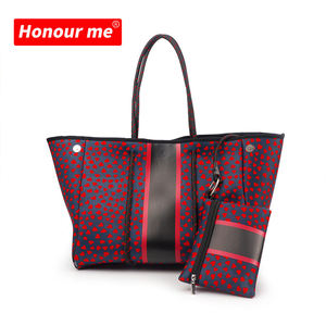 2025 nouvelle arrivée néoprène fermeture à glissière grande capacité <span class=keywords><strong>plage</strong></span> et <span class=keywords><strong>sac</strong></span> fourre-tout de gymnastique pour 2024 automne - Product Image 2