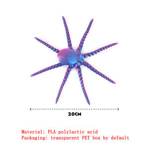 <span class=keywords><strong>Juguete</strong></span> Sensorial Impreso en 3D Creativo con Movimiento en una Articulación, Decoración <span class=keywords><strong>de</strong></span> Pecera con Pulpo y Pez, Venta al por Mayor 2025 - Product Image 5
