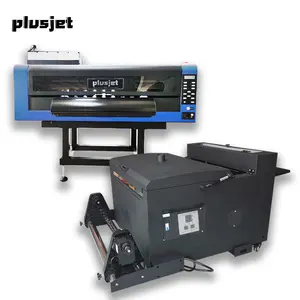 Impressora Plusjet Dtf Com Máquina De Agitar Pó PJ-60QD Dtf Imprimir 30cm Para Epson XP600 F1080-A1 Dtf Impressora
