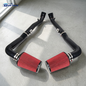 Kit d'admission d'air froid haute performance pour Nissan 370Z Infiniti G37 Q50 VQ37VHR 3.7L V6, tube en aluminium avec filtre à haut débit - Product Image 6