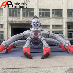 Pennywise Inflable Gigante, Payaso Aterrador, Decoración de Halloween, Personaje de la Película IT, para Exhibición en Casa Embrujada al Aire Libre - Product Image 1
