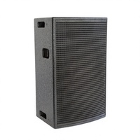CVR PRO AUDIO 15'' Haut-parleur actif CVR 2 voies à large bande professionnelle pour sonorisation PA 8 ohms en bois
