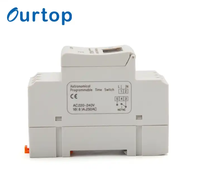 Interruptor Temporizador Astronómico Digital Programable de 7 Días, Controlador de Tiempo Eléctrico de CA 220V