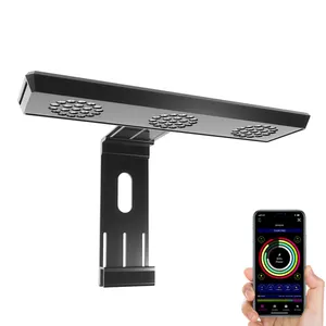 Lumière d'aquarium LED intelligente WiFi 180W pour récif corallien et réservoir planté