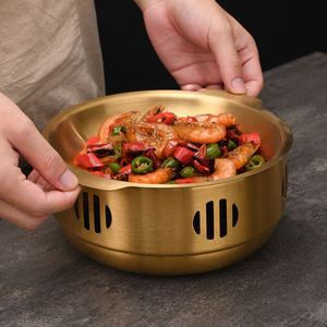 กระทะย่างแบบมีระบบทำความร้อนสำหรับทำอาหารแบบหม้อแห้ง ด้วยดีไซน์ทนความร้อนและคุณสมบัติแบบไม่เคลือบผิว - Product Image 1