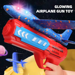 <span class=keywords><strong>Jouet</strong></span> pistolet lanceur d'avion, pistolet à avion en mousse à main, <span class=keywords><strong>jouet</strong></span> de tir d'avion volant pour enfants en plein air - Product Image 1