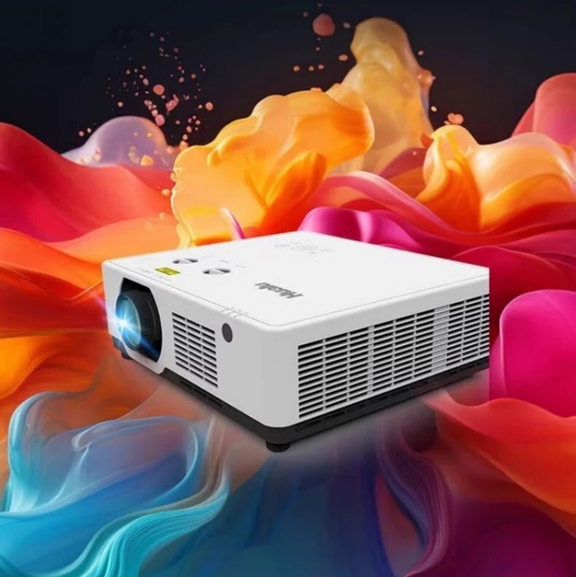 3LCD laser projection technology Hualu HL-B650U business education project projector 6500 lumen supports 360 degree installation