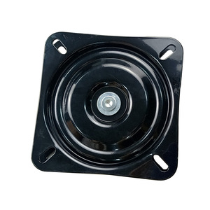 Base Giratoria Enjia para Silla, 100 mm, con Ruedas para Muebles, Recubrimiento en Polvo Resistente - Product Image 3