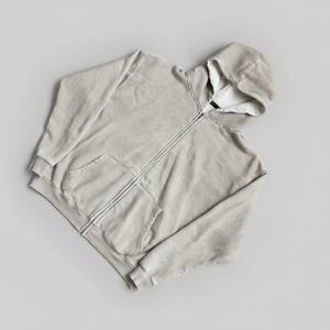 Ropa Urbana Personalizada, Ecológica, Transpirable, de Felpa Francesa Gruesa, con Estampado, Estilo Vintage, Lavado Desgastado, Efecto Desteñido por el Sol, para Hombre - Product Image 3