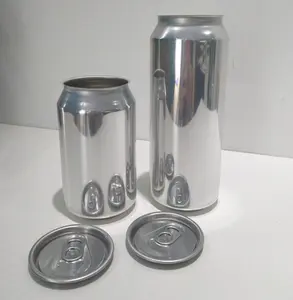 맥주/소다/주스/우유 차/청량 음료를 위한 축제 양철 깡통은 뚜껑 250ml 330ml 500ml 알루미늄 깡통을 병에 넣습니다