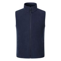 Gilets sans manches pour hommes en polaire épaisse, chauds, pour l'hiver et l'automne, avec logo personnalisé, pour la chasse et la randonnée