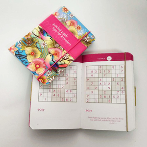 Libro de rompecabezas de acertijos personalizado con impresión en papel elegante y encuadernación cosida - Product Image 2