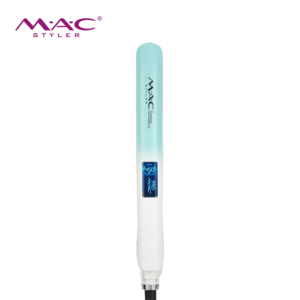 Plancha y Rizador de Pelo Eléctrico Profesional de Cerámica de 1 Pulgada, Doble Voltaje, Múltiples Temperaturas, 1 Año de Garantía, Rosa <span class=keywords><strong>BDISCO</strong></span> - Product Image 1