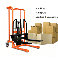 Gerbeur manuel léger OEM 200 kg avec levage par pédale 60 cm pour maison, garage, petite entreprise