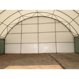Abri <span class=keywords><strong>de</strong></span> <span class=keywords><strong>stockage</strong></span> portable en PVC pour conteneurs 20ft 40ft, tente à auvent type Conex Box avec paroi arrière - Product Image 3
