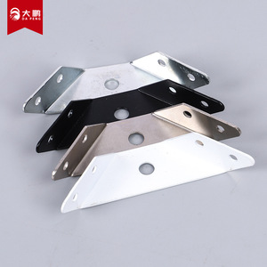 Support d'angle Da Peng en acier inoxydable, support triangulaire en fer pour meubles, connecteurs multifonctionnels durables - Product Image 3