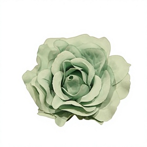 Vente chaude mariage artificielle belle soie fleur Rose têtes bricolage décoration de la maison - Product Image 4