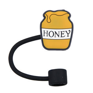 Topper in cannuccia in silicone personalizzato compatibile con la punta di paglia di 30 e 40 once copre i ciondoli di paglia di formaggio - Product Image 6