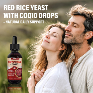 1200mg men đỏ gạo lỏng men gạo đỏ với CoQ10 giảm <span class=keywords><strong>cholesterol</strong></span> khỏe mạnh hỗ trợ bổ sung cho lưu thông năng lượng - Product Image 4