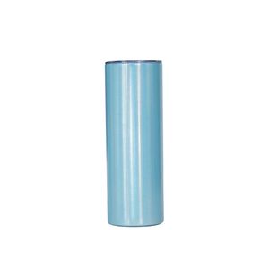 Qualisub Gobelet isotherme fin personnalisable 20oz, couleurs mélangées, vierges pour sublimation, en acier inoxydable, effet arc-en-ciel scintillant, vente en gros - Product Image 4