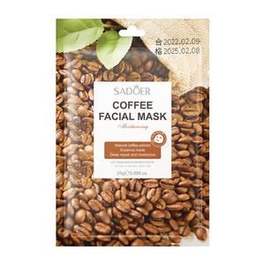 Mascarilla Facial SADOER de 25 ml Hidratante, Reparadora, Iluminadora y Refrescante con Naranja, Cereza, Café, Arándano, Cítricos y <span class=keywords><strong>Kiwi</strong></span> - Product Image 5