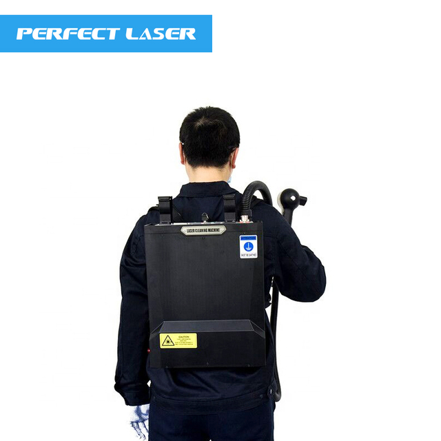 Wholesale Perfect Laser-Portable 100W Backpack Laser Cleaning Machine for Engine Heads and Cylinder Cleaning