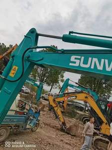 Miniexcavadora SWE60 de 6 Toneladas de Segunda Mano con Pocas Horas de Uso |   Excavadora Usada Modelo 2022 con Motor y Caja de Cambios para Excavación y Trabajos de Zanjado - Product Image 4