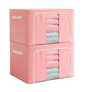 Supply Household Storage Box Pretty Living Box Folding 600D Oxford Fabric Storage Boxes & Bins