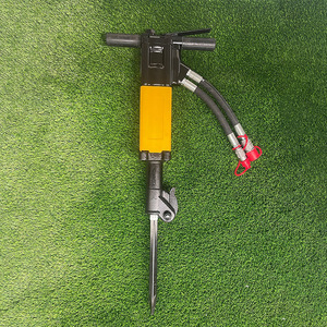 Martillo Hidráulico con Unidad de Potencia, Herramienta Portátil para Demolición de Hormigón, Amarillo, Accionado por Motor - Product Image 3