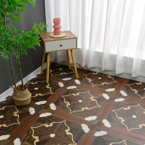 Tùy Chỉnh Thân Thiện Với Môi 14Mm 15Mm Sàn Gỗ Ván Sàn Thời Trang Rắn Gỗ Sồi Óc Chó Mịn Kết Thúc Cho Phòng Khách Trong Nhà Tầng Hầm Bấm - Product Image 4