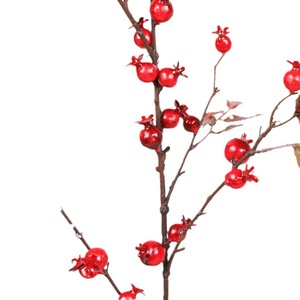 JWG2027 Frutos Artificiales Rojos, Flores de Plástico para Decoración del Hogar, Celebraciones y Festivales - Product Image 3