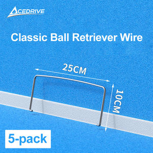 Ramasseur de balles de tennis et de pickleball portable et léger en acier inoxydable, avec rouleau réglable, équipement de ramassage de balles Acedrive - Product Image 6