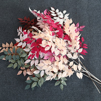 Follaje Artificial Realista de Estilo Moderno y Ecológico, Hojas de Clematista y Banyan, Decoración Verde para Bodas, Ceremonias y Salones