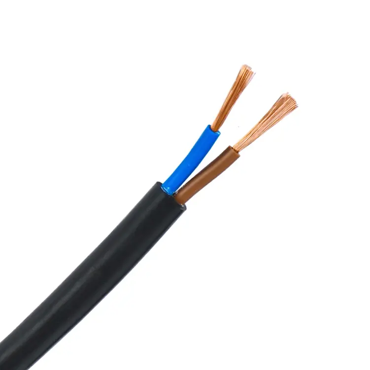 Grosir 3 inti konduktor tembaga kabel listrik berpelindung fleksibel 1.5mm 2.5mm