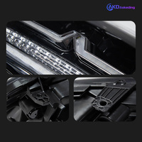 2 Faros Delanteros AKD para VW Amarok, Lentes de Proyector, 2010-2020, con Señal Animada, Accesorio Automotriz
