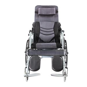 Reclinables silla de ruedas con baño desmontable reposapiés silla de ruedas para discapacidad mayores paralizado - Product Image 4