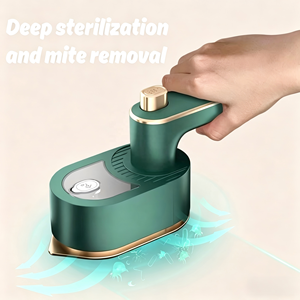 PANCERKA Défroisseur <span class=keywords><strong>Vapeur</strong></span> Électrique Portable Double Fonction Humide/Sèche avec Générateur de <span class=keywords><strong>Vapeur</strong></span> Chaud pour la Maison et les Voyages, Fer à Repasser Rotatif - Product Image 4