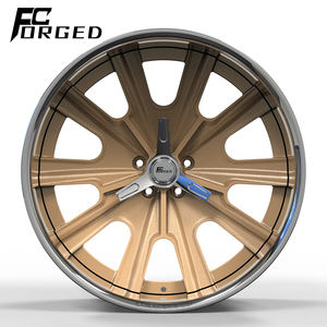 FcForgedカスタムアルミ18 19 20 21 22 23 24インチリム5x114.3 2ピースホイール深い凹面鍛造ホイール - Product Image 4