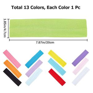 Diademas de Yoga Coloridas, Bandas para el Cabello Deportivas, Absorbentes de Sudor, de Alta Elasticidad, Accesorios para el Cabello - Product Image 2
