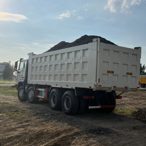 Camion à benne basculante HICA Howo 8x4 NX remanufacturé, 371 CV, benne puissante pour le transport minier et les travaux de terrassement - Product Image 1