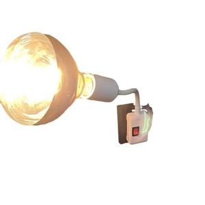 Lampe chauffante murale E27 avec support en céramique pour salle de bain et usage domestique - Product Image 5