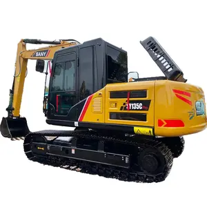 2023 Used Excavator SANY135 Cheap Price Good Quality Original Machine For Sale 90% New