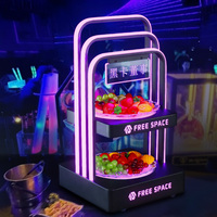 Rechargeable Acrylique Discothèque Bar Alcool Lumineux Bière Vin Whisky Vip PresenterTequila Bouteille Lumineuse Glorifier