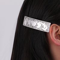 Vintage Phase de lune arbre forêt pince à cheveux coiffure femmes croissant de lune cheveux accessoires rétro épingle à cheveux Barrette cadeau de mariage